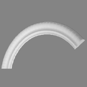 Wiesemann | Fassadenprofil für Außenbögen "FP6 Flex A" | 44 x 87 x 2000 mm | ...