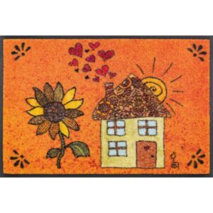 Fussmatte Sonnenhaus Schmutzfangmatte waschbar versch. Größen wash+dry Design