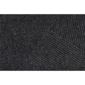 Schmutzfangmatte Outdoor Stripes dark grey 90 x 60 cm wetterfeste Fussmatte w...