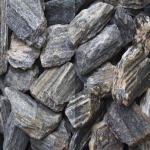 Woodstone 30 - 60 mm Steinschlag Gneis Schöner Garten Naturstein Grau Garteng...